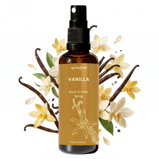 Aromafume frente del envase 100 ml mostrando diseño y conveniencia