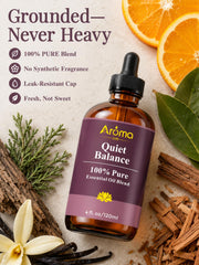 AromaLYA aceite Quiet Balance en difusor con agua para calma inmediata