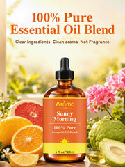 AromaLYA etiqueta en primer plano con ingredientes y ventaja natural