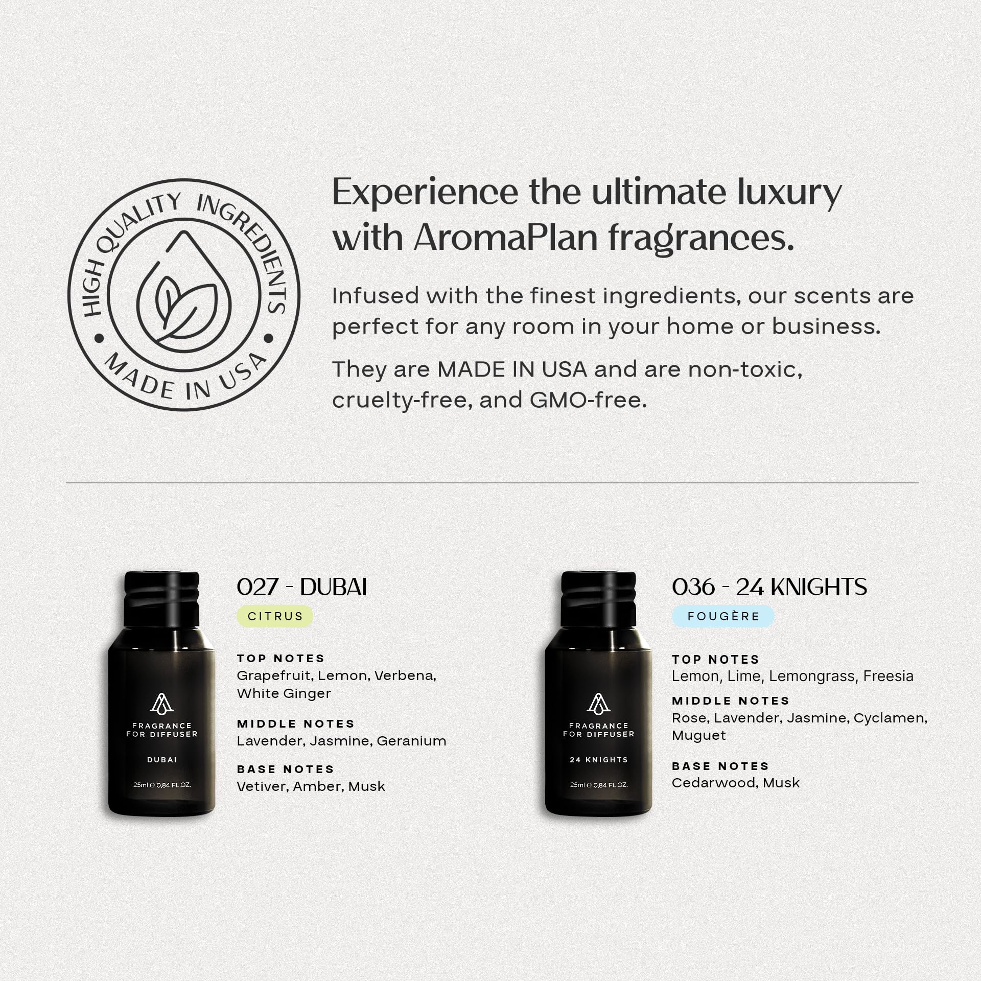 AROMAPLAN caja de empaque lista para regalo con aspecto premium
