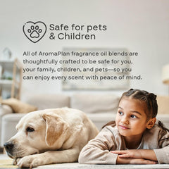 AromaPlan comparación de tamaño con una muñeca para referencia de escala