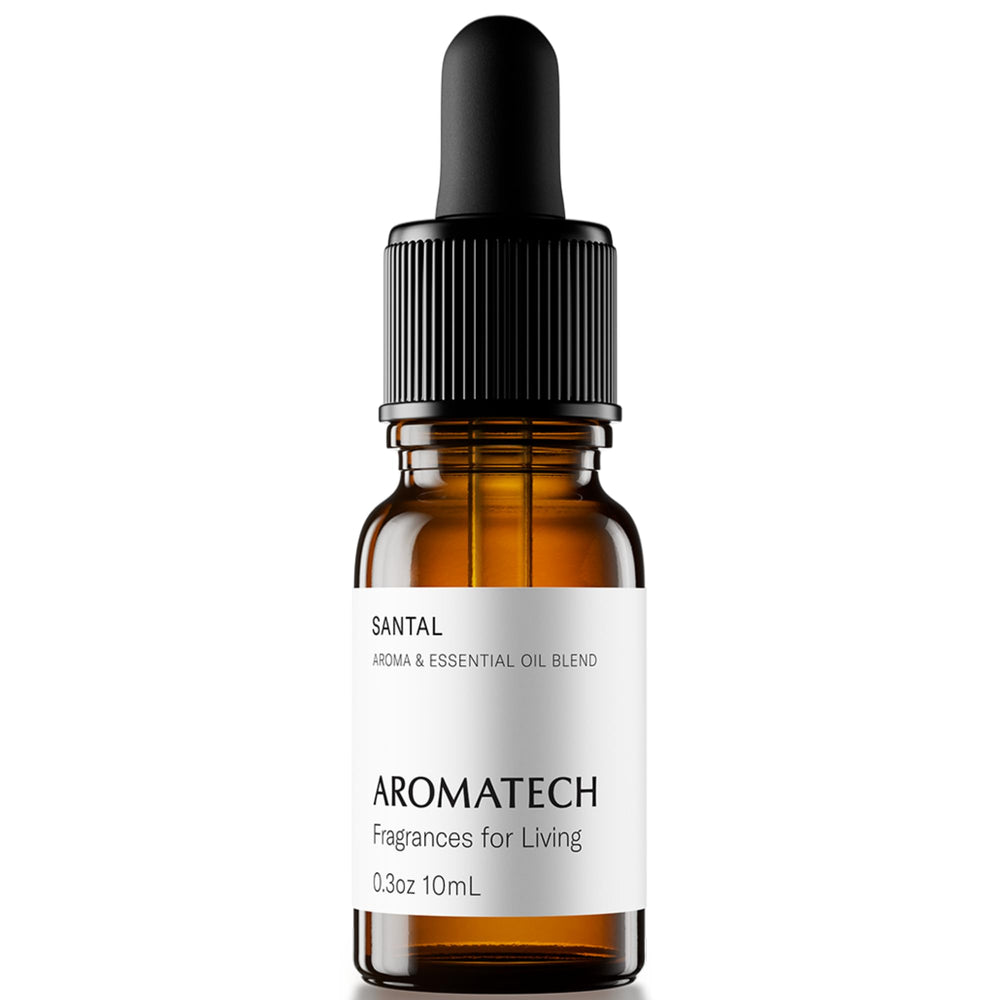 AromaTech Santal muestras de notas: ámbar, vainilla, cedro y sándalo