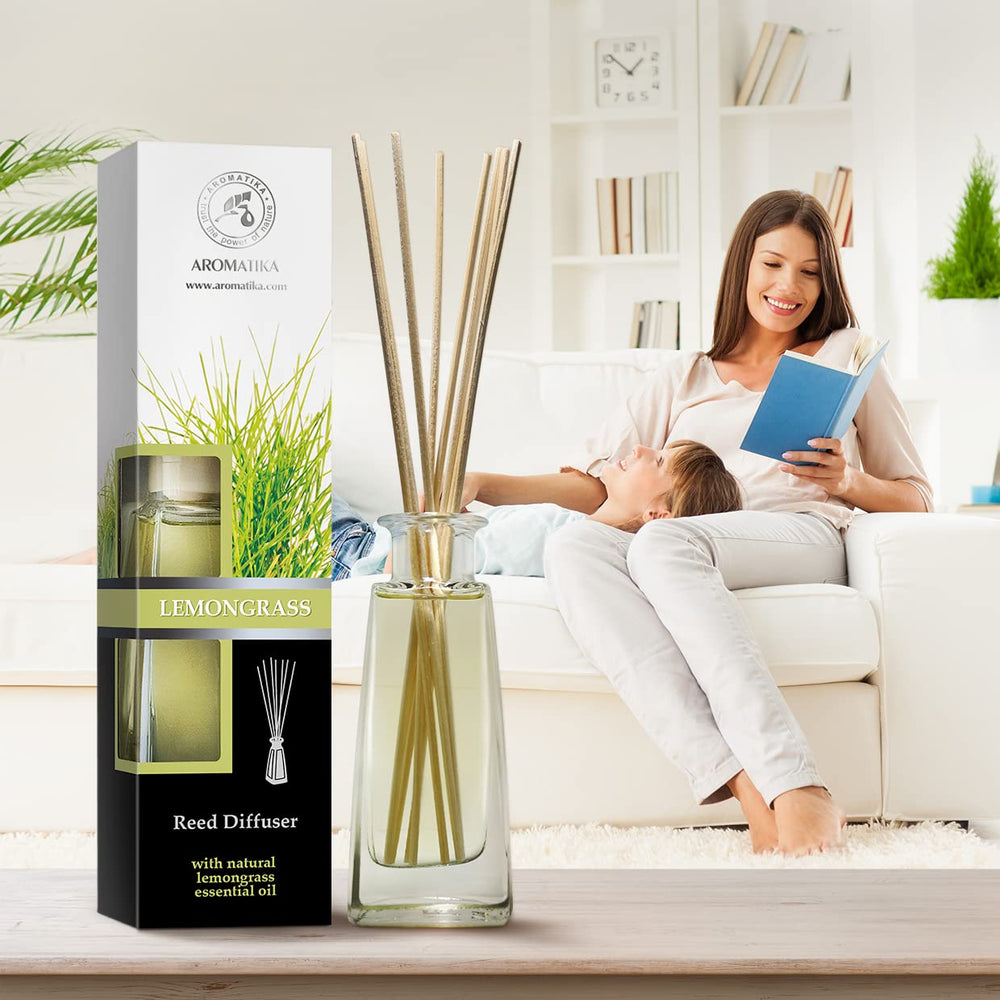 AROMATIKA difusor en baño aportando frescura y neutralización de olores