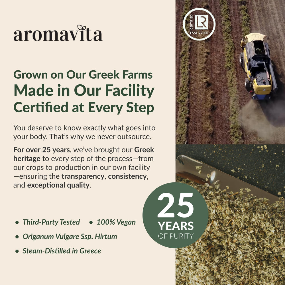 AROMAVITA cápsulas junto a comida fácil integración en la rutina