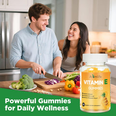 Aromlife gomitas al lado de un desayuno saludable para estilo de vida