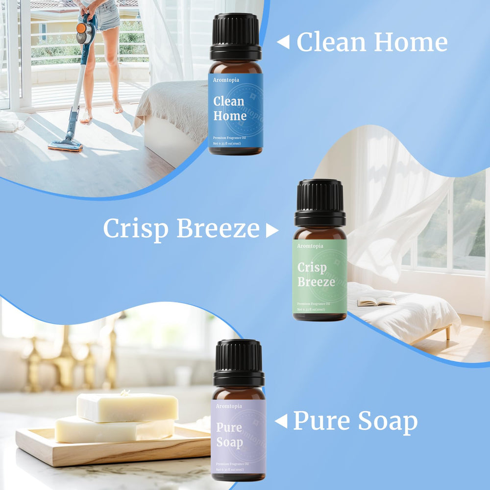 AROMTOPIA difusor en sala dispersando aroma para renovar espacios