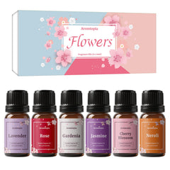 AROMTOPIA set seis frascos 10ml protección luz y dosificación precisa