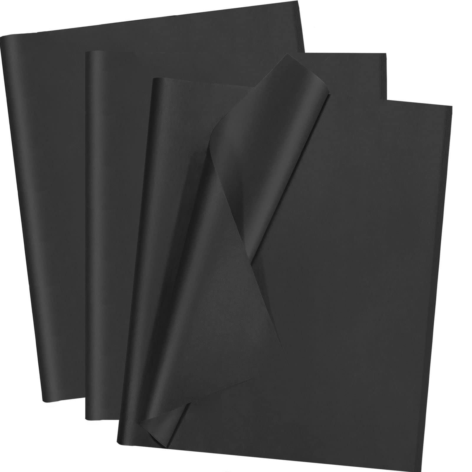 Artdly paquete frontal de 100 hojas negro, cantidad ideal para tiendas