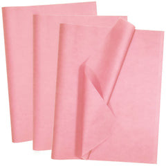 Artdly paquete frontal de papel seda rosa útil para envolver regalos