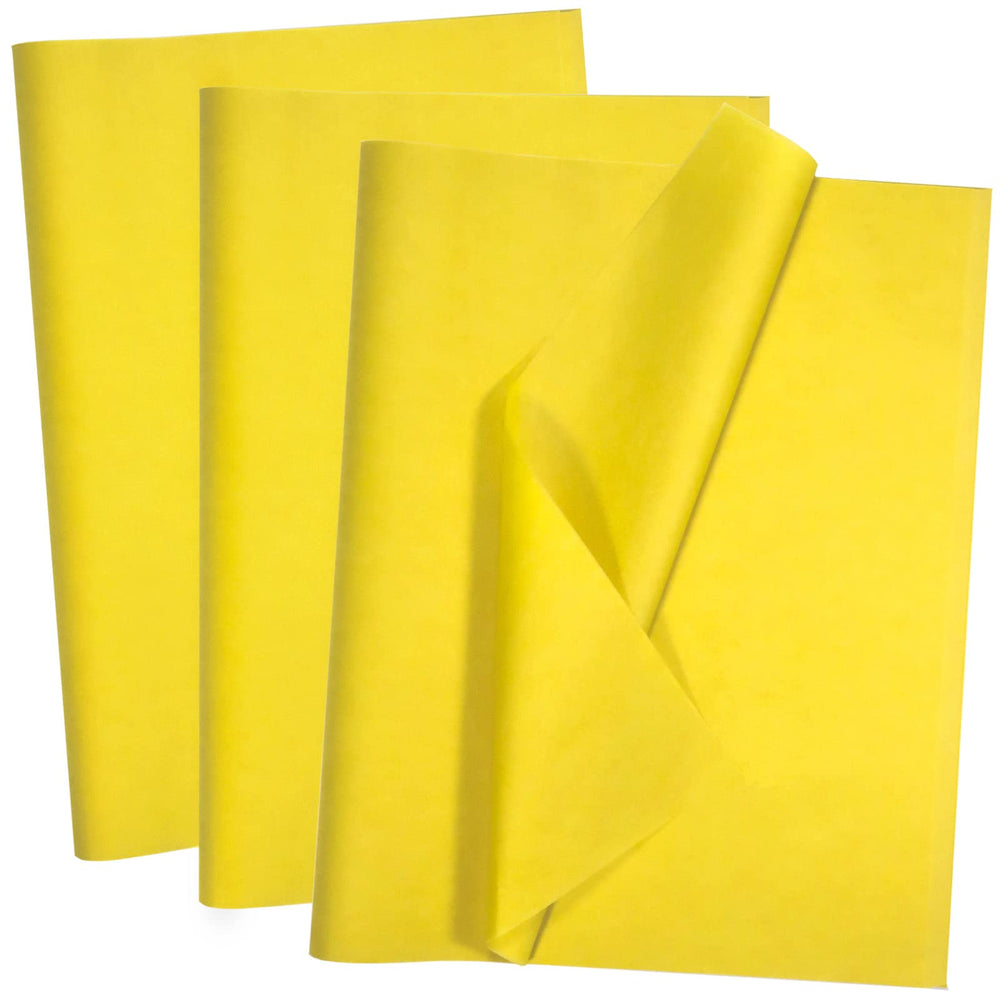 Artdly empaque frontal con 100 hojas amarillo, presentación clara y ahorro