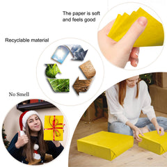 Caja abierta con Artdly usado como relleno, protege y embellece contenido