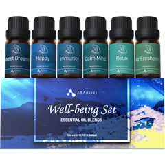 ASAKUKI estuche exterior atractivo para regalar y organizar aceites