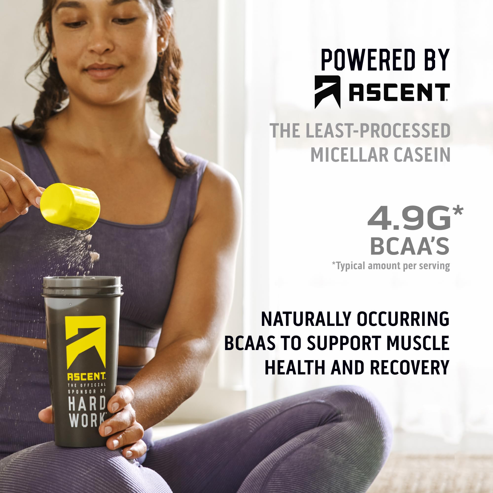 Ascent pudding proteico listo para consumir como snack alto en proteína