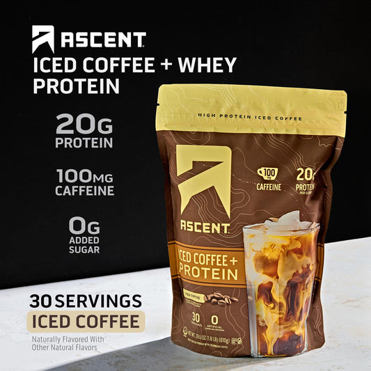 Ascent reverso con etiqueta nutricional clara para información segura