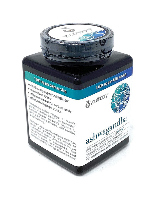 Ashwagandha KSM-66: botella de cápsulas para uso diario
