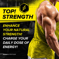 ASKA Nutrition detalle de textura del polvo para mezcla rápida y absorción