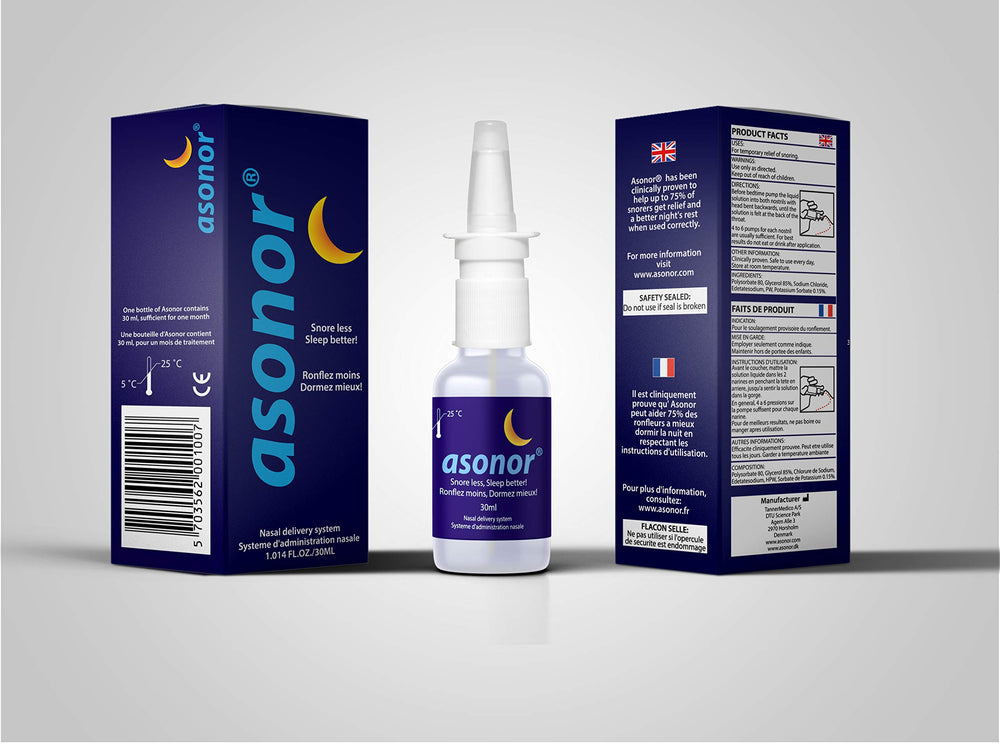 Asonor uso en cama por adulto, reduce ronquidos y favorece descanso compartido