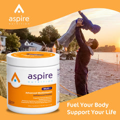 Aspire Multi+ integrado en receta de cocina saludable mostrando versatilidad de uso