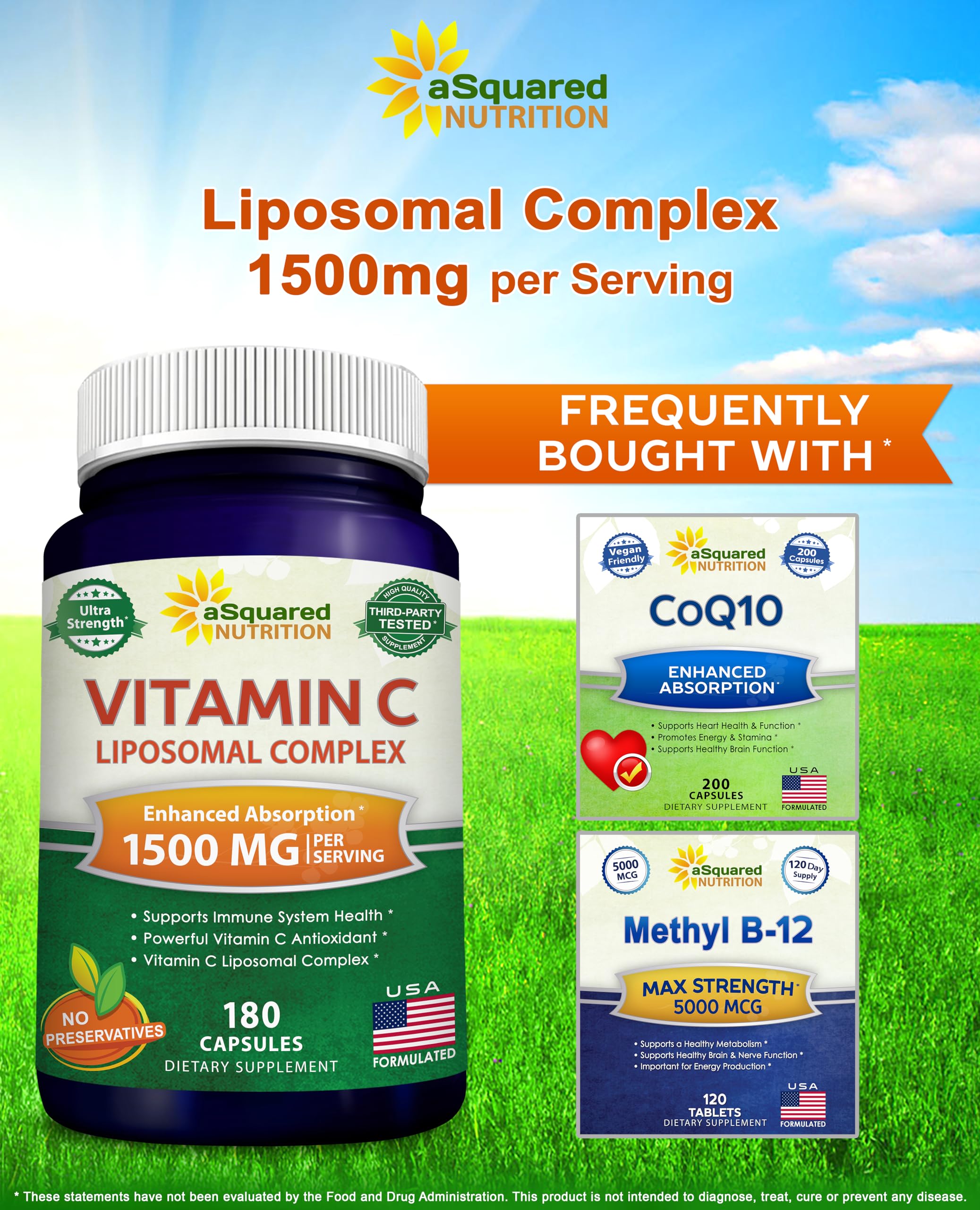 aSquared Nutrition ingredientes: lecitina de girasol para mejor absorción celular