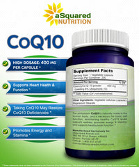 aSquared Nutrition comparación de tamaño de la cápsula para referencia visual