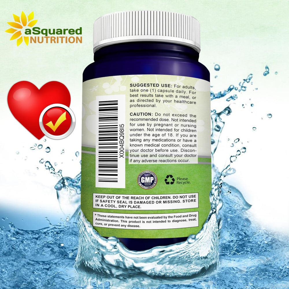 aSquared Nutrition envase abierto con cápsulas visibles para comprobar cantidad