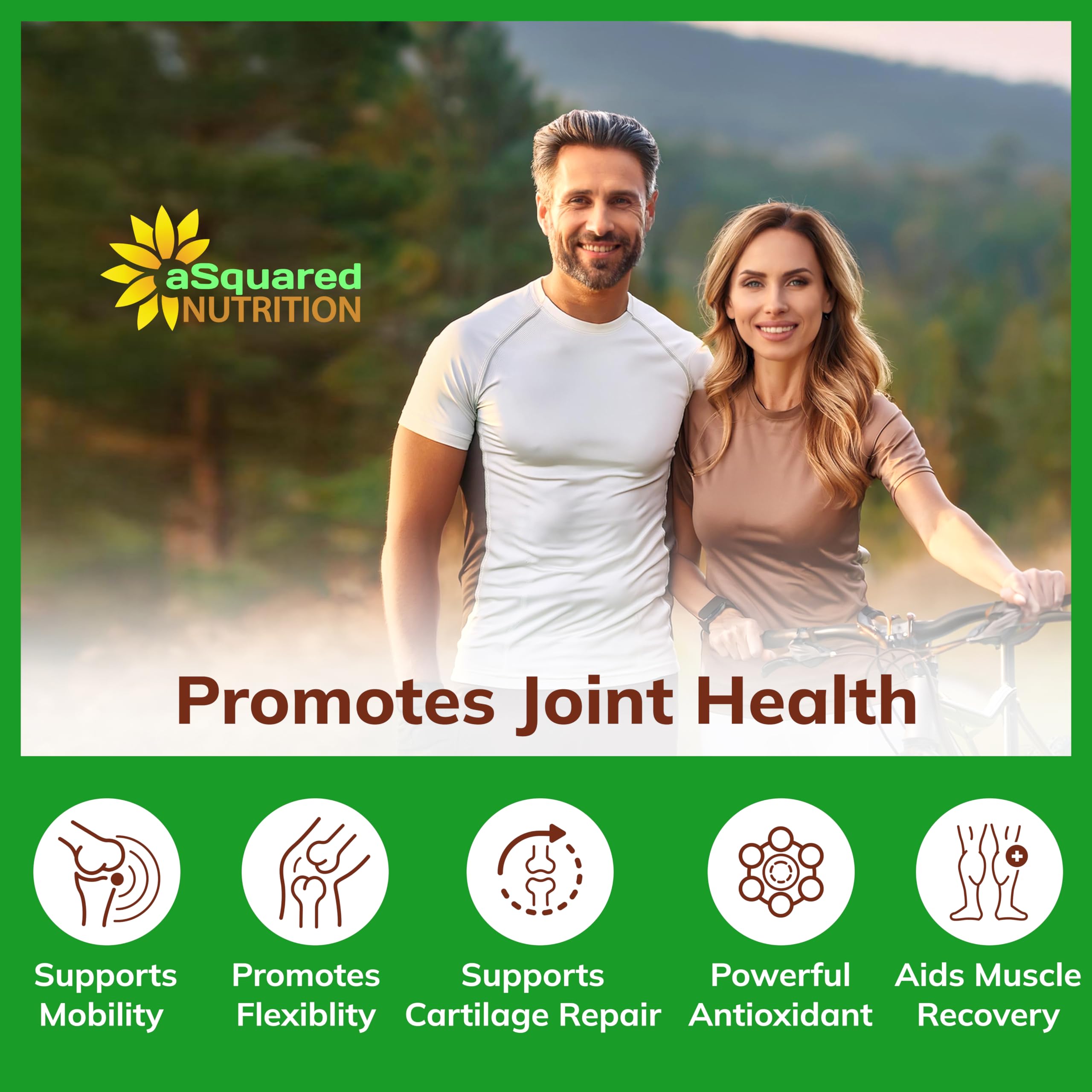 aSquared Nutrition etiqueta con lista de ingredientes y concentraciones clave