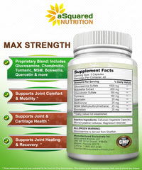 aSquared Nutrition frasco abierto con cápsulas para disponibilidad inmediata