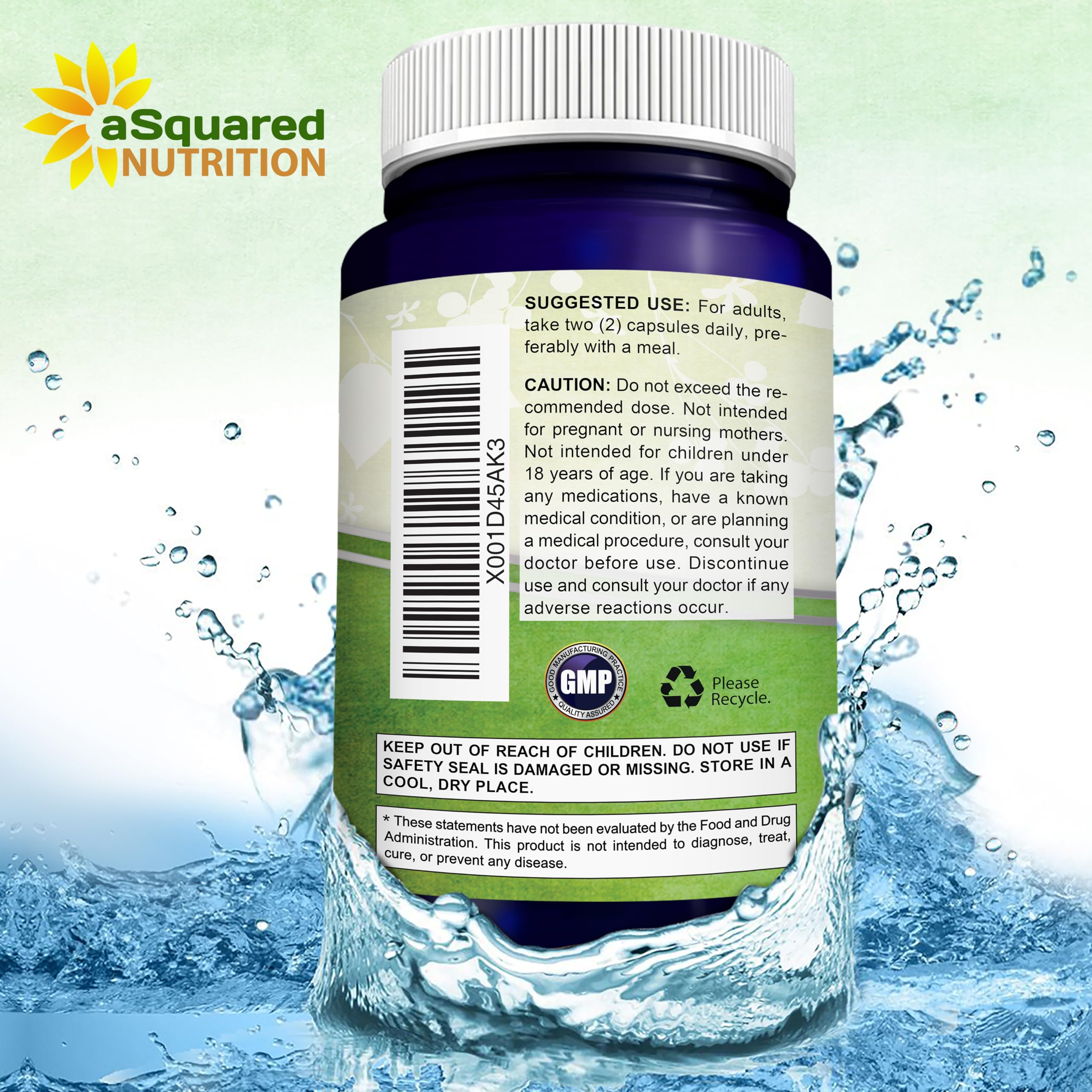 aSquared Nutrition acercamiento a ingrediente que ilustra calidad y origen