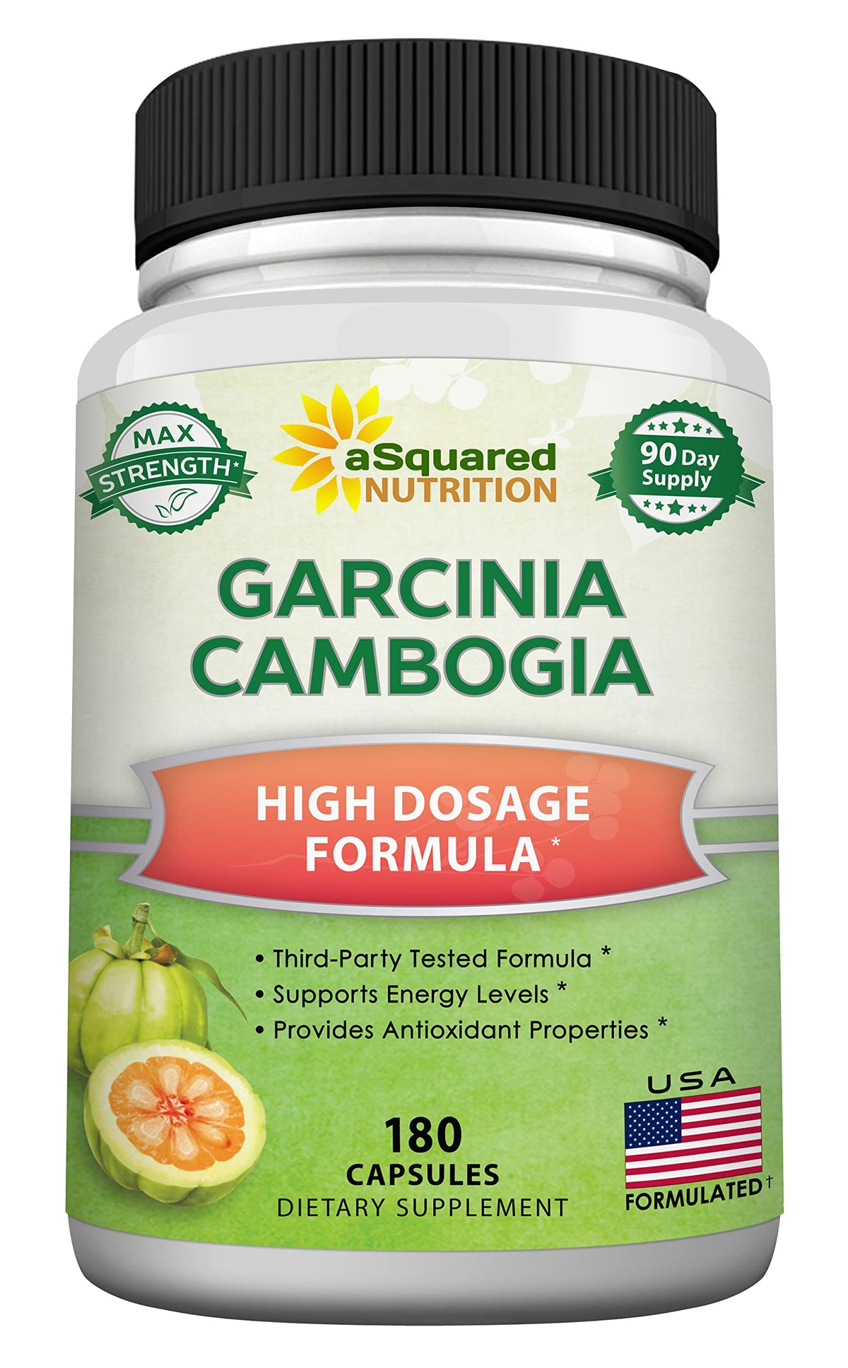 aSquared Nutrition frasco frontal muestra potencia y ahorro