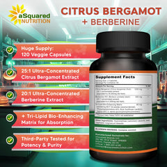 aSquared Nutrition cápsulas en palma para comparar tamaño y dosificación
