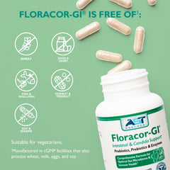 AST Enzymes Floracor en mesa de desayuno representando uso diario y bienestar