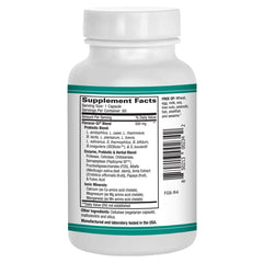 AST Enzymes Floracor etiqueta con lista de ingredientes y certificaciones claras