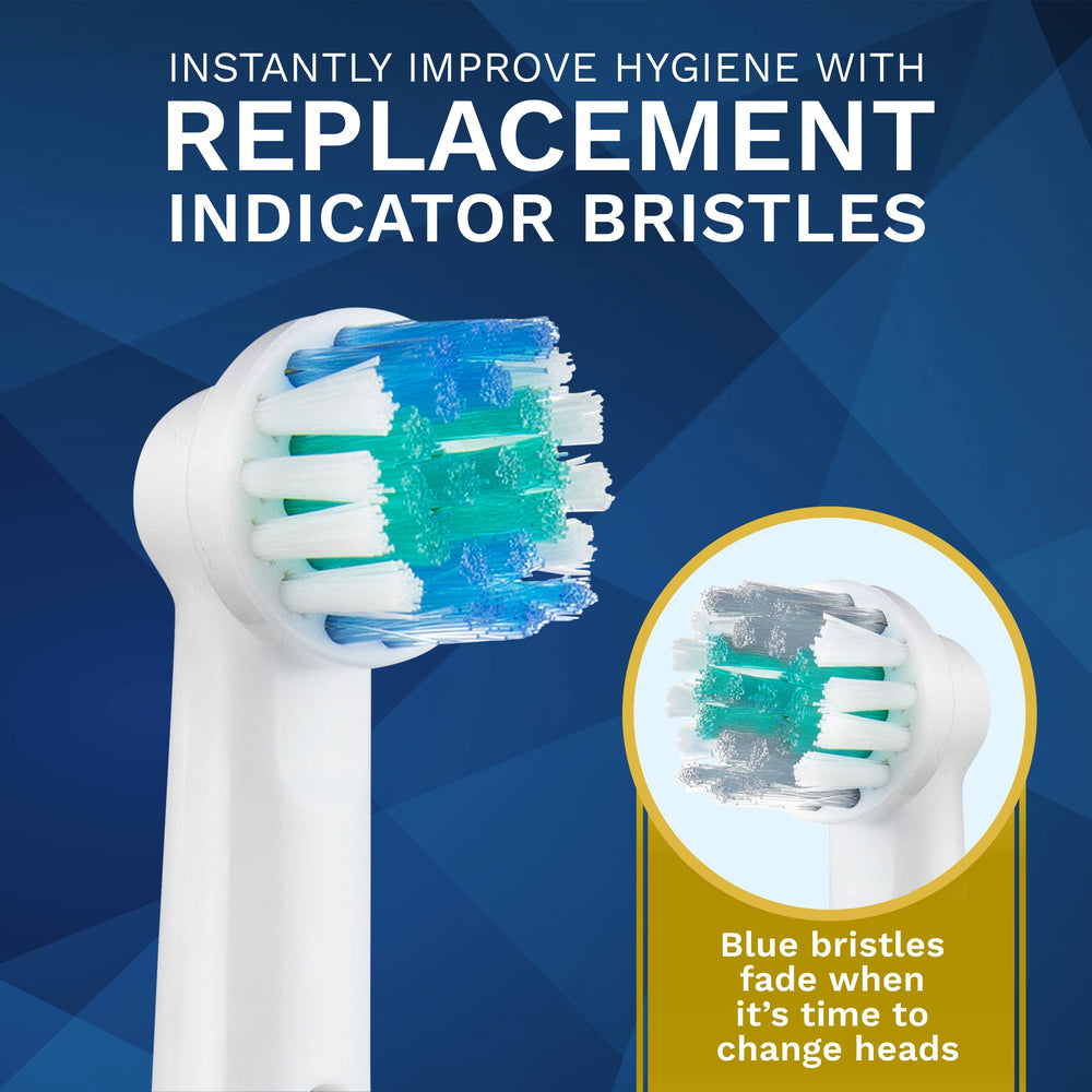 Aster Dental Care cabezal montado en cepillo eléctrico, muestra facilidad de uso