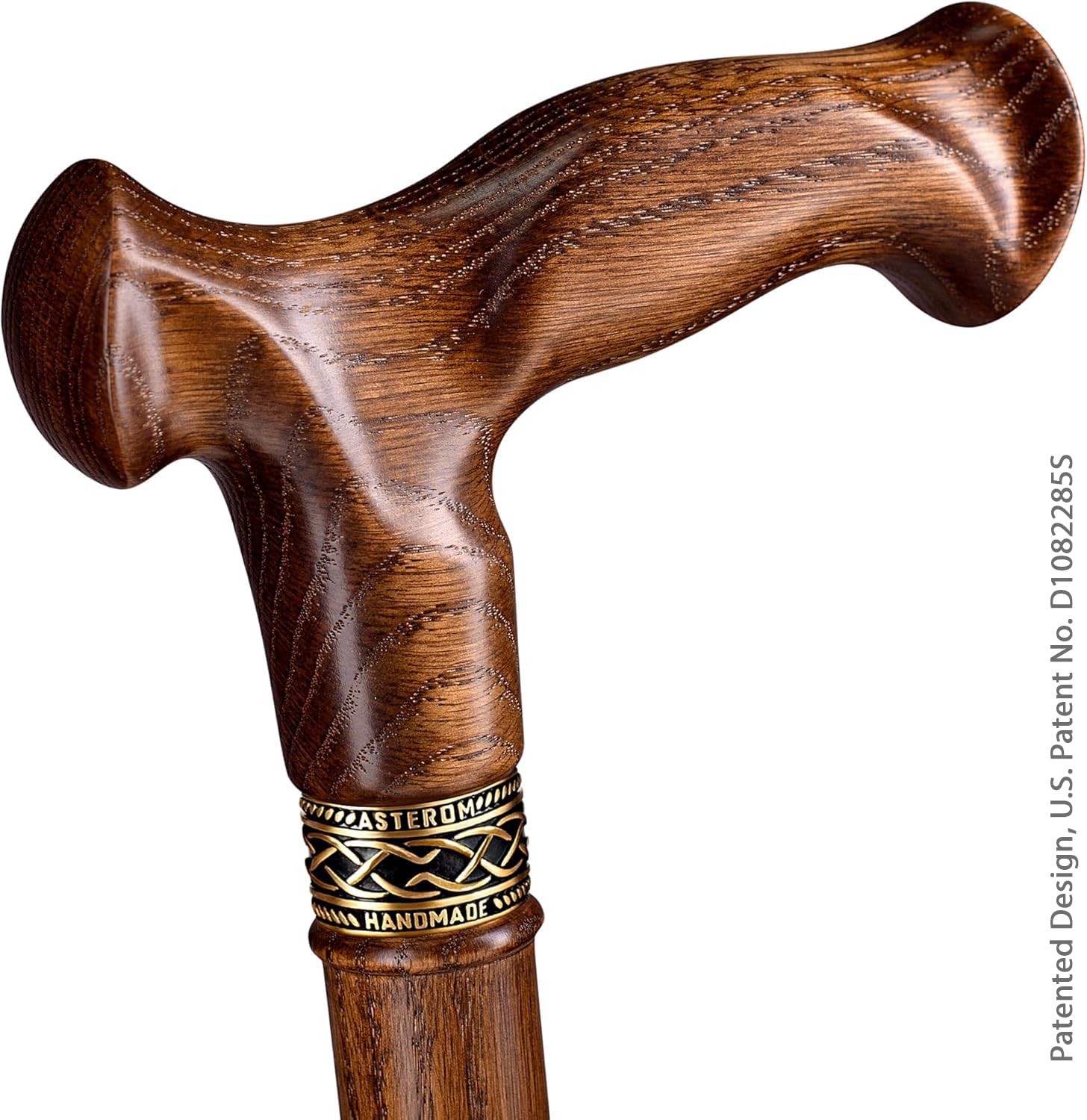 Asterom textura de madera caramelo con acabado pulido y duradero
