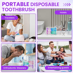 AstrivixDD cepillos en maleta, ideal para estancias y desplazamientos
