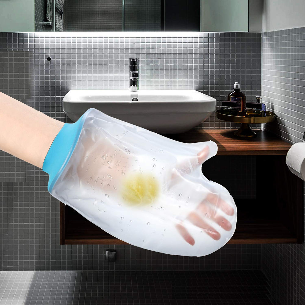 Asunby funda en ambiente de baño estilo vida mostrando seguridad