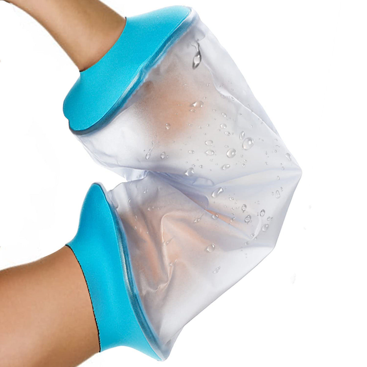 Asunby vista frontal de la funda, cubre brazo superior y protege vendaje