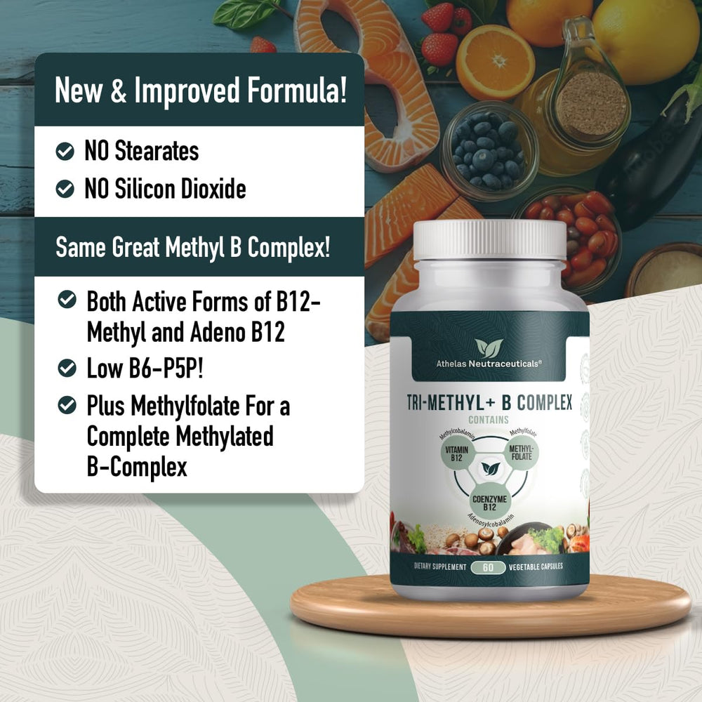 Athelas Neutraceuticals detalle de tabletas mostrando textura y tamaño, fácil ingestión