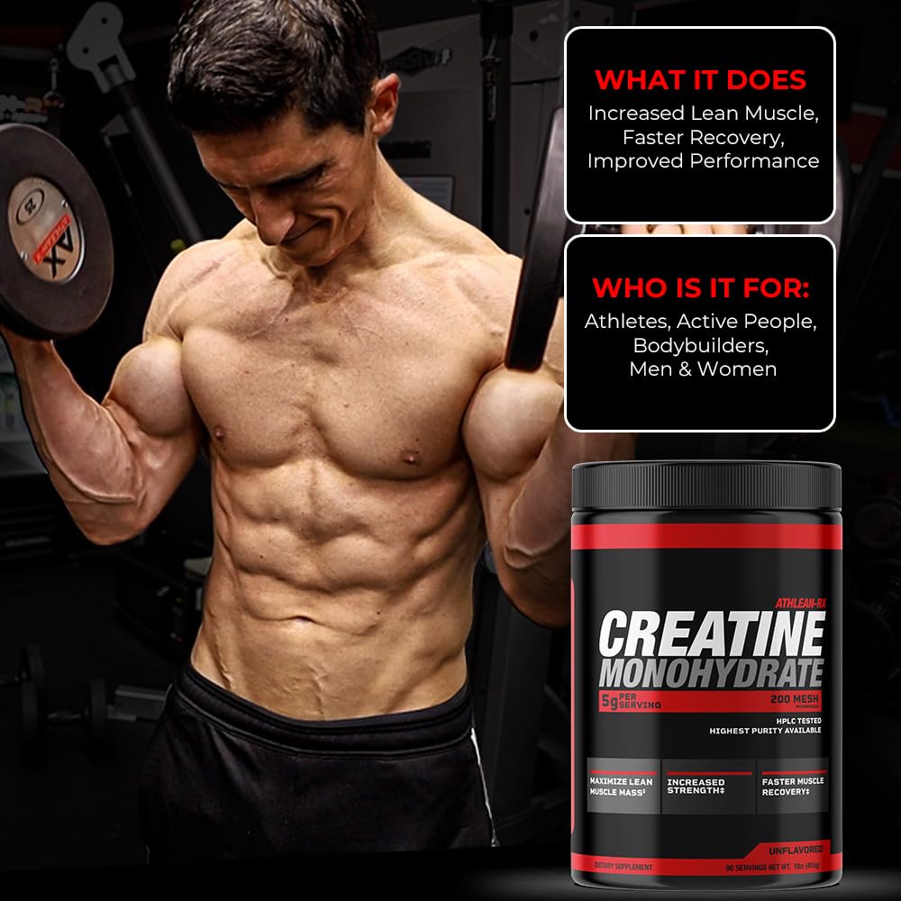 BATIDO con ATHLEAN-X X-CREATINE para recuperación y energía rápida