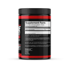 Detalle de etiqueta ATHLEAN-X X-CREATINE con información de pureza y raciones