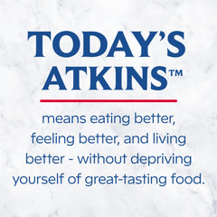 Atkins en mesa de desayuno para inspiración de consumo diario