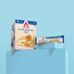 Atkins ingredientes con mantequilla de almendra, sabor real y natural