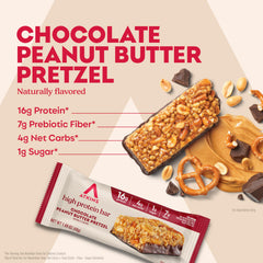 Atkins primer plano trozos de pretzel, textura crujiente apreciable