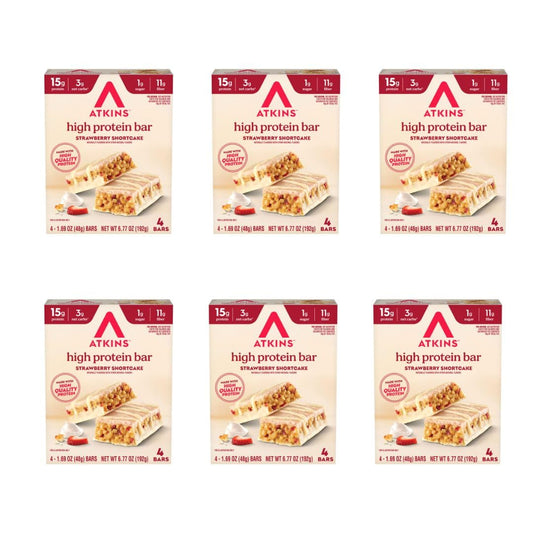 Atkins empaquetado frontal mostrando sabor y ventajas keto