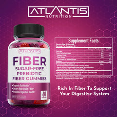 Atlantis Nutrition etiqueta con lista de ingredientes y calidad garantizada