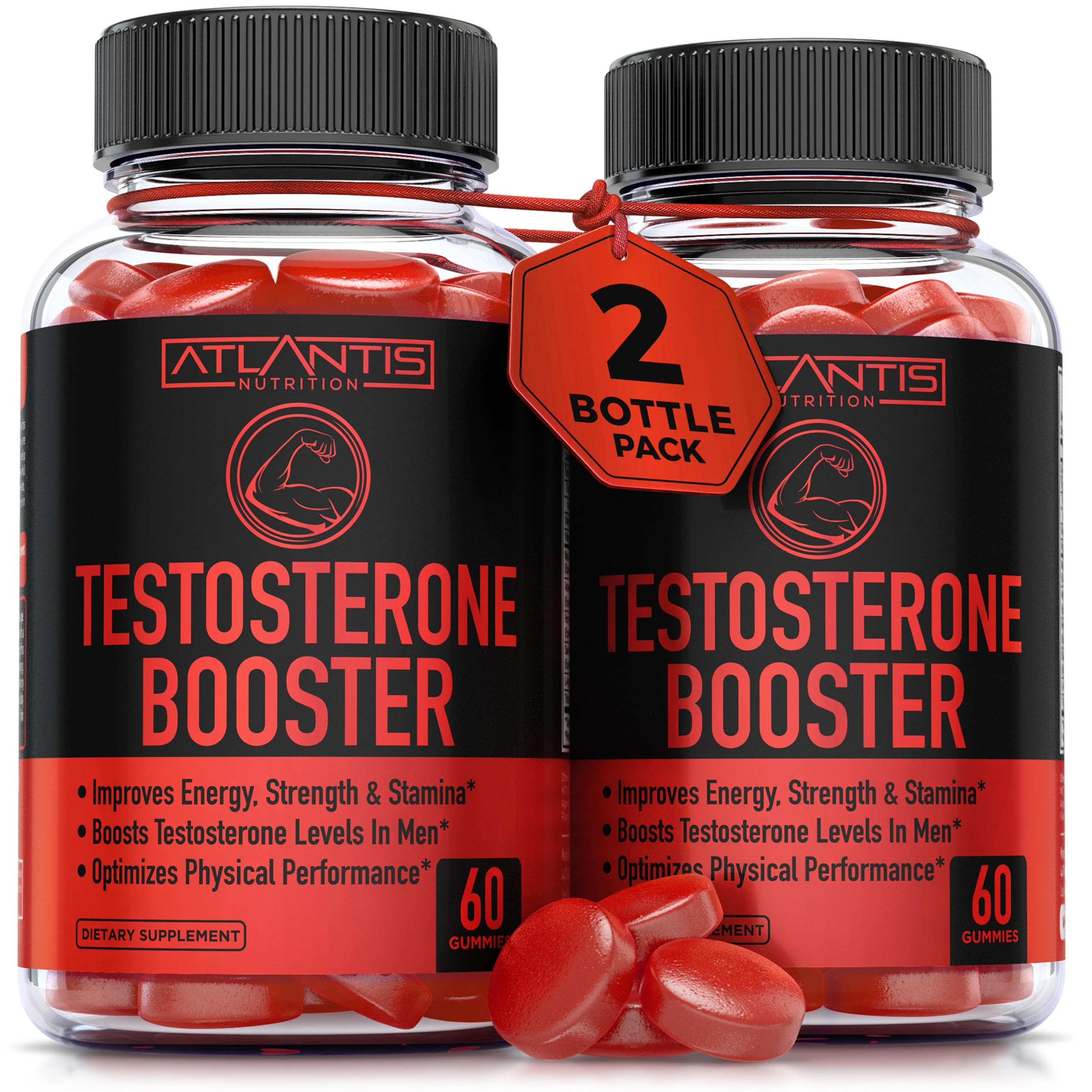 Atlantis Nutrition frontal del envase mostrando la marca y beneficios clave