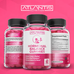 Atlantis Nutrition ingredientes: arándano y Dong Quai presentados claramente