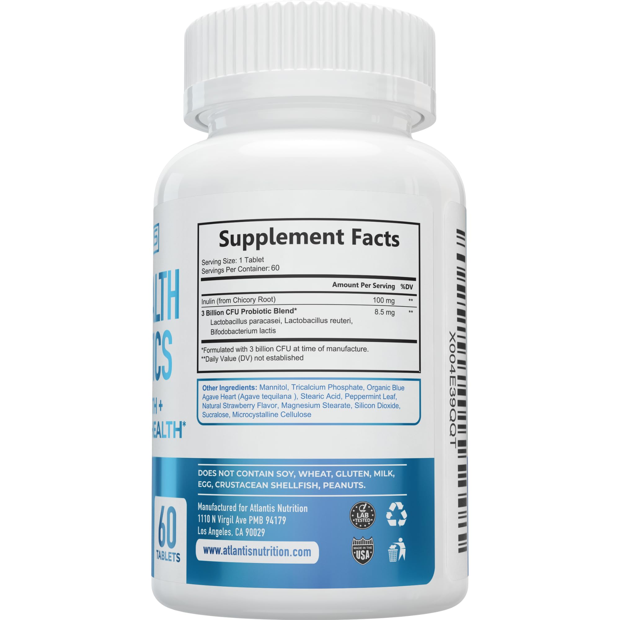 Atlantis Nutrition fresa representando sabor agradable y aceptación del producto