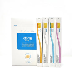 Atomy paquete frontal con ocho cepillos, práctico para almacenamiento y viaje