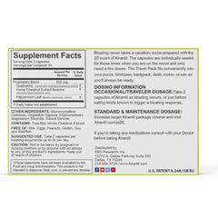 Atrantil etiqueta en detalle con ingredientes y beneficios antioxidantes